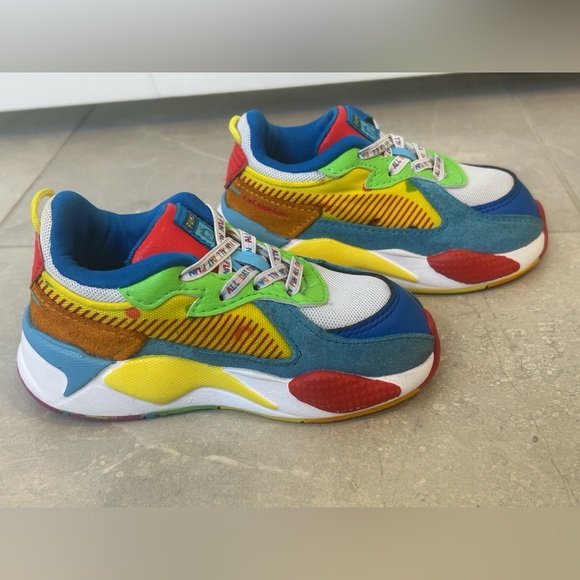 EUC PUMA RS-X x Cocomelon Toddler Boy Sneakers - Picture 3 of 6